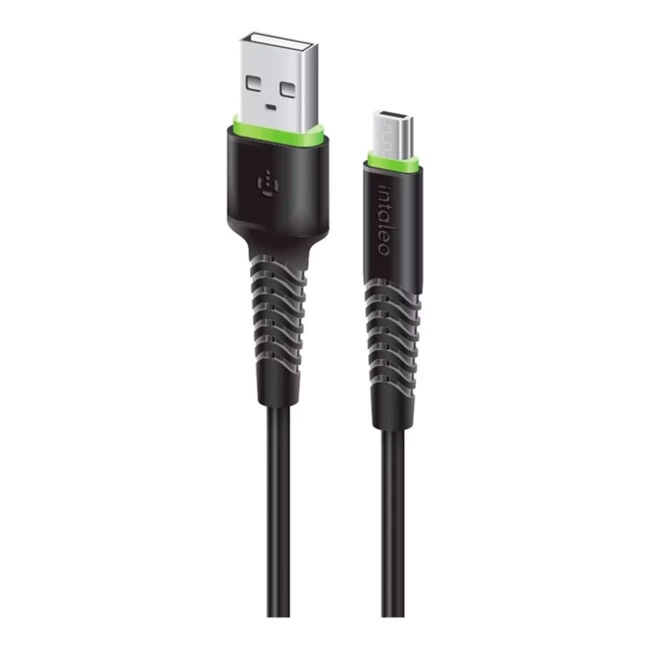 Кабель синхронізації INTALEO CBFLEXM0 Micro USB 0,2м (чорний) (487422) Кабель синхронізації INTALEO CBFLEXM0 Micro USB 0,2м (чорний) (487422)