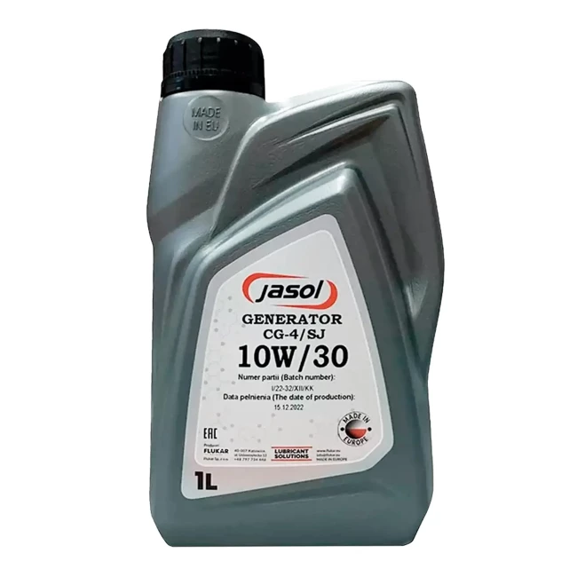 Моторное масло Jasol Generator 10W-30 CG-4/SJ 1л
