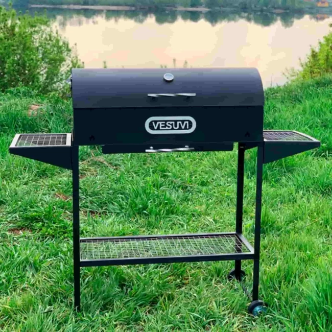 Мангал стационарный Vesuvi "BBQ 800" на 12 шампуров 3 мм (m-bbq803)