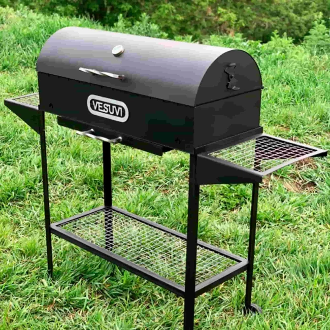 Мангал стационарный Vesuvi "BBQ 800" на 12 шампуров 3 мм (m-bbq803)