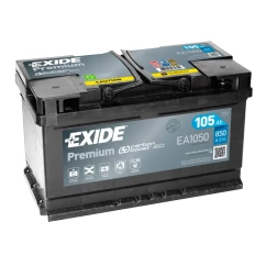 Акумулятор Exide Premium 6CT-105Аh (-/+) (EA1050)