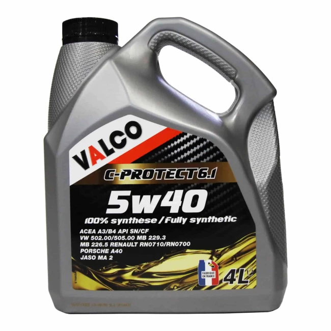 Моторное масло Valco C-Protect 6.1 5W-40 4л (PF006885)