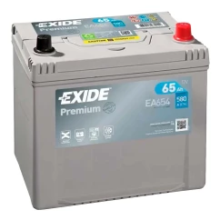 Автомобильный аккумулятор EXIDE Premium 6СТ-65Ah АзЕ ASIA 580A (EN) EA654 (59994)