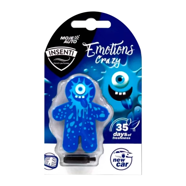 Ароматизатор Moje Auto Insenti Emotion Crazy-New Car 8г (15-570) (31461)