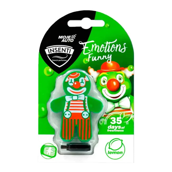 Ароматизатор Moje Auto Insenti Emotion Funny-Lemon 8г (15-571) (31462)
