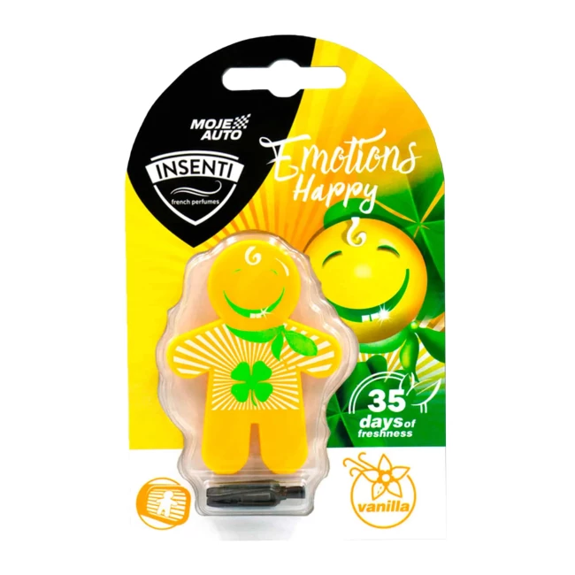 Ароматизатор Moje Auto Insenti Emotion Happy-Vanill 8г (15-572) (31463)
