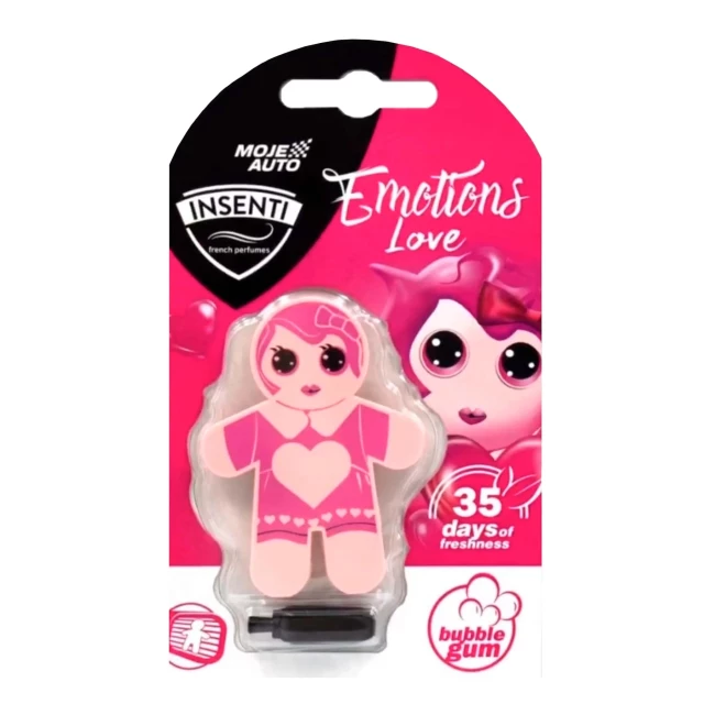 Ароматизатор Moje Auto Insenti Emotion Love-Bubble 8г (15-574) (31465)
