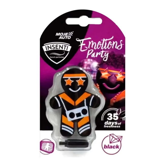 Ароматизатор Moje Auto Insenti Emotion Party-Black 8г (15-573) (31464) Ароматизатор Moje Auto Insenti Emotion Party-Black 8г (15-573) (31464)