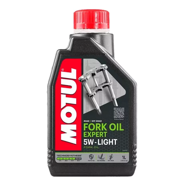 Масло вилочное Motul Fork Oil Expert Light 5W 1л (105929) Масло вилочное Motul Fork Oil Expert Light 5W 1л (105929)