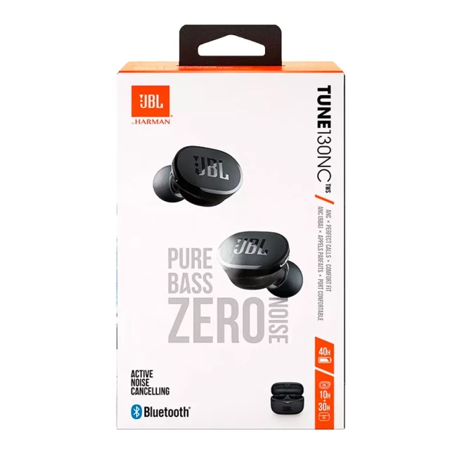 Наушники JBL Tune 130 NC TWS Black (JBLT130NCTWSBLK)