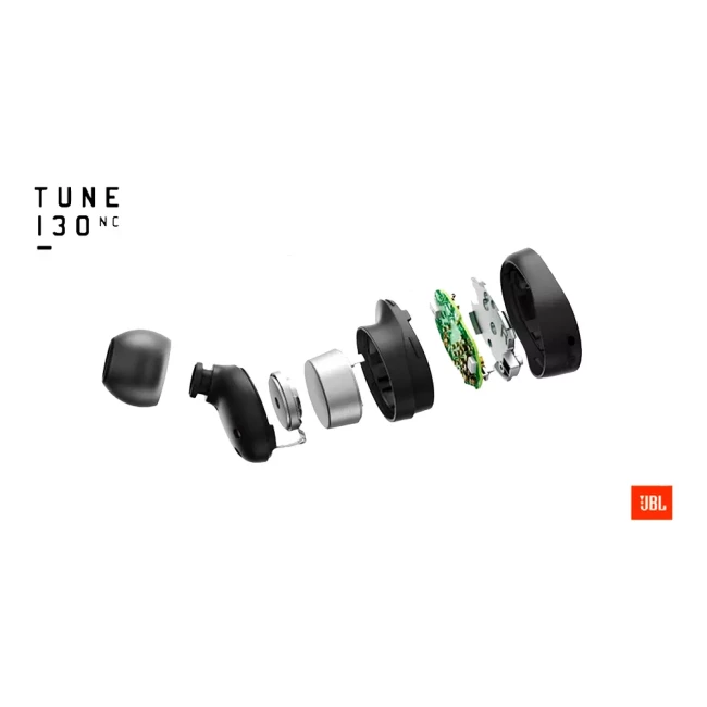 Наушники JBL Tune 130 NC TWS Black (JBLT130NCTWSBLK)