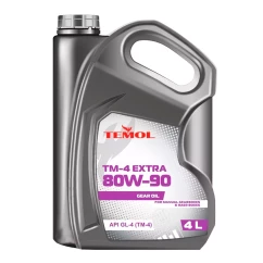 Трансмиссионное масло Temol TM-4 Extra 80W-90 API GL-4 4л