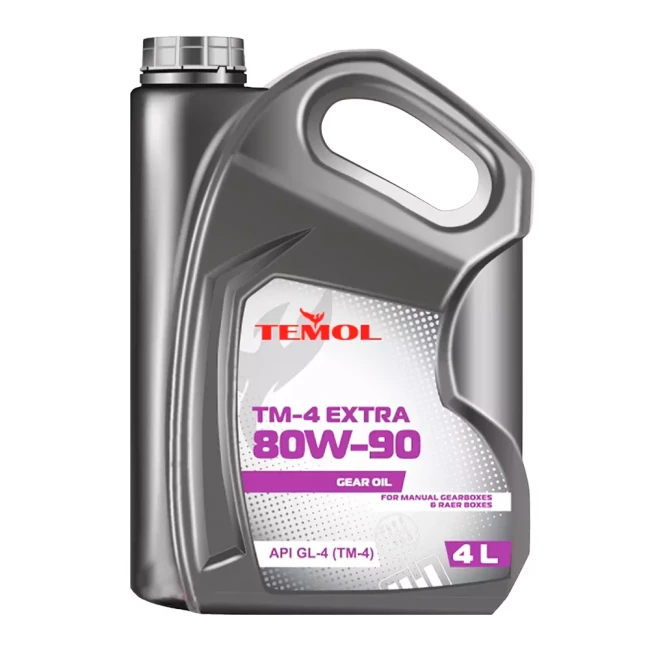 Трансмиссионное масло Temol TM-4 Extra 80W-90 API GL-4 4л