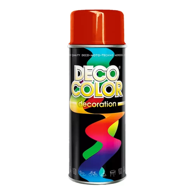 Краска аэрозольная DecoСolor RAL3020 красная 400мл (720040) (39720040)