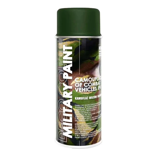 Краска матовая DecoСolor Ral6014 темно оливковая 400мл (40753972) (728510)