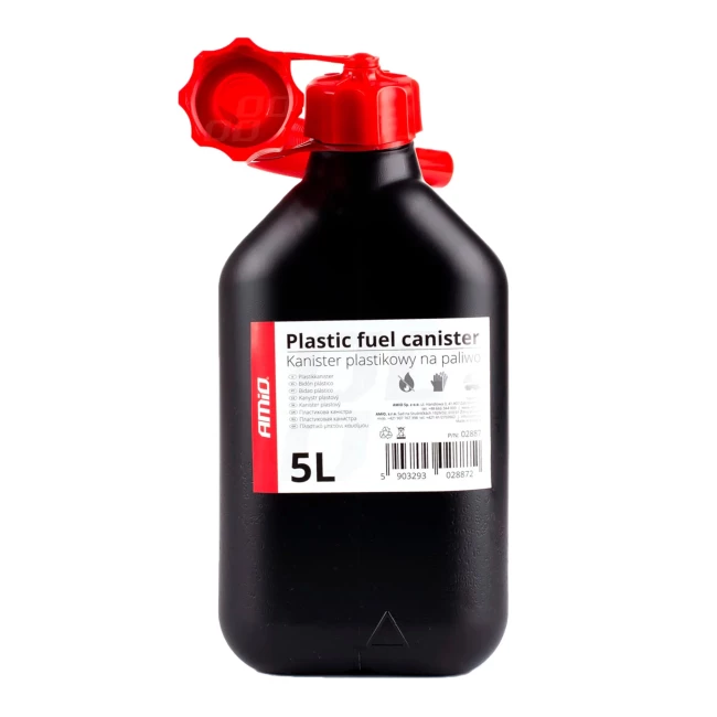 Каністра пластикова AMiO чорна 5л (02887/028872)