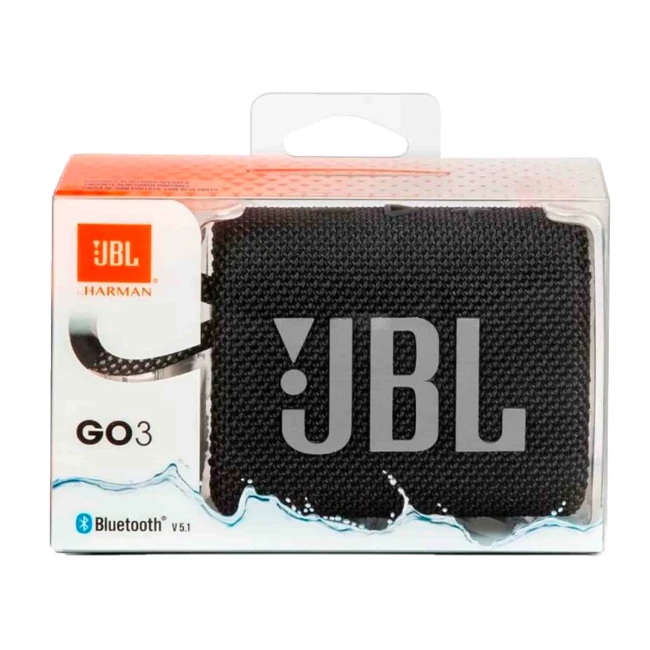 Портативная акустика JBL GO 3 Black (JBLGO3BLK)
