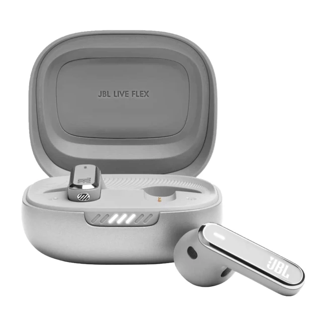 Навушники JBL Live Flex Silver (JBLLIVEFLEXSVR)