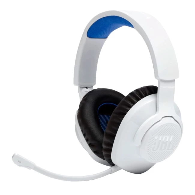 Навушники JBL Quantum 360P Console Wireless White (JBLQ360PWLWHTBLU)