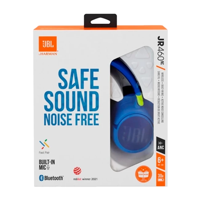 Наушники JBL Tune 460 NC Blue (JBLJR460NCBLU)
