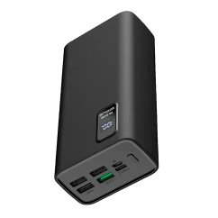 Зовнішній акумулятор Platinet 30000mAh Black