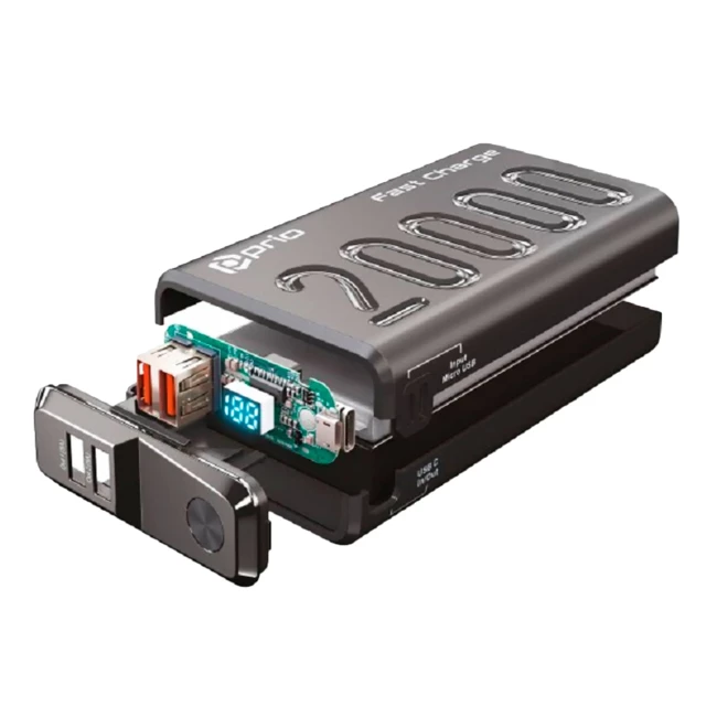 Внешний аккумулятор PRIO PPB-1104 USB 20000mAh