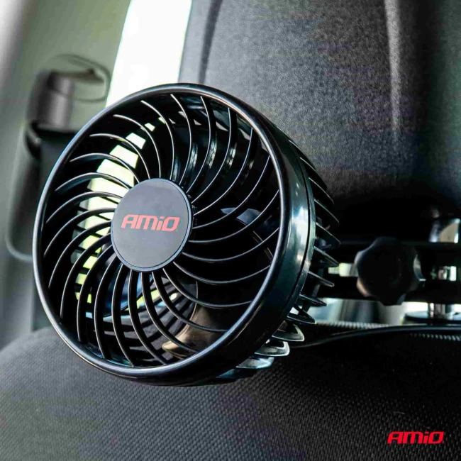 Вентилятор автомобильный на подголовник AMiO 4.5 12V (03007/030073)