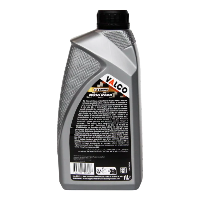 Моторное масло Valco 4T MOTO RACE 10W-40 1л (PF019332)