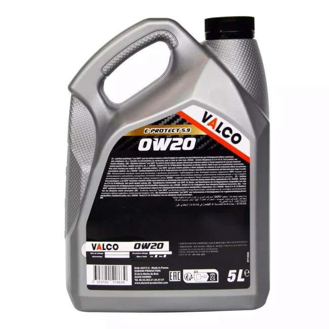 Моторна олива Valco E-PROTECT 5.9 0W-20 5л (PF006920)