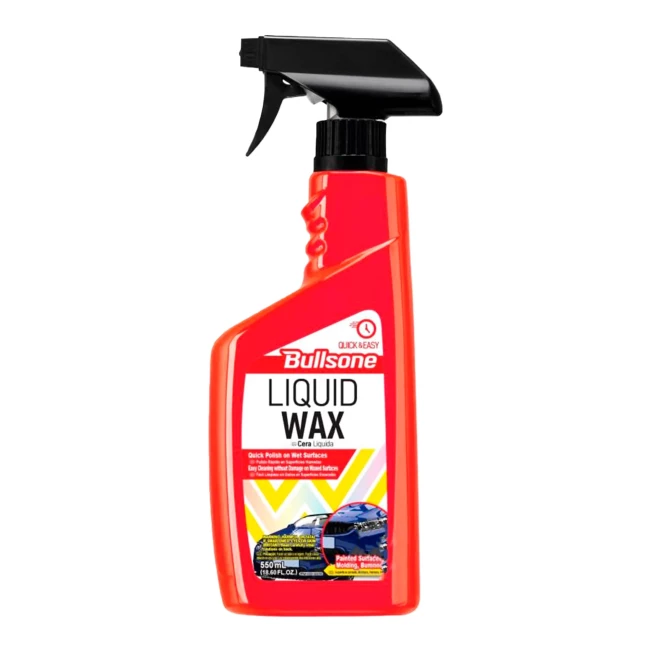 Поліроль для кузова Bullsone Liquid Wax з ефектом рідкого скла 550мл (400772)