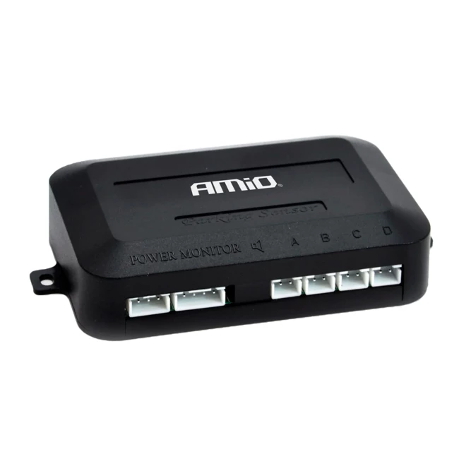 Система парковки AMiO LED 4 датчика черный GOLD 18мм (01577/015773)