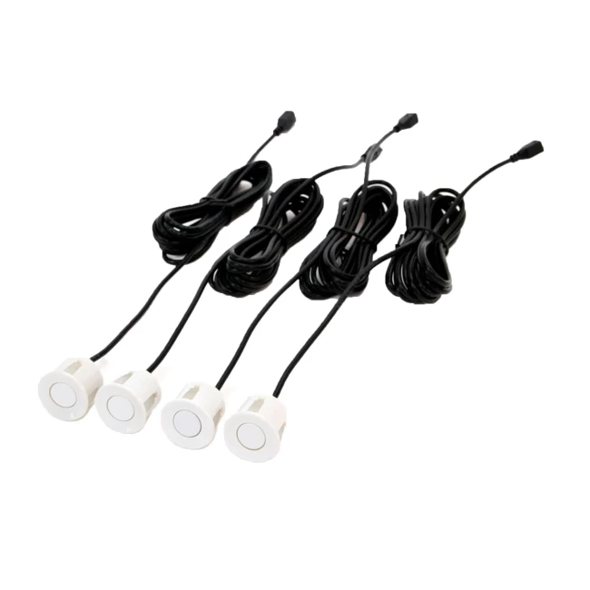 Система парковки AMiO LED 4 датчика серебряный (01564/015643)
