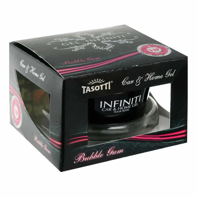 Ароматизатор гелевый TASOTTI "Gel Prestige" Bubble Gum +Small Wood 50 мл (342012)