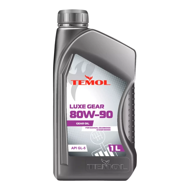 Трансмиссионное масло Temol Luxe Gear 80W-90 API GL-5 1л