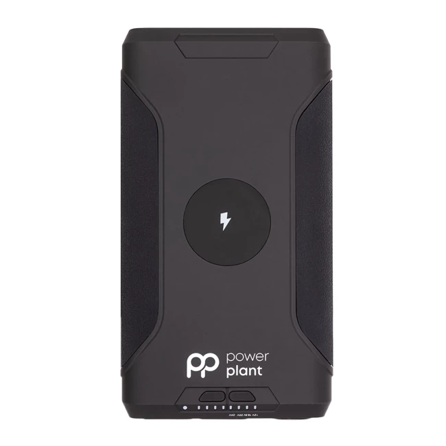 Внешний аккумулятор PowerPlant 68400mAh PD60W DC 12-24V 2xUSB-C USB-A QC3.0 Wireless Black (PB930456)