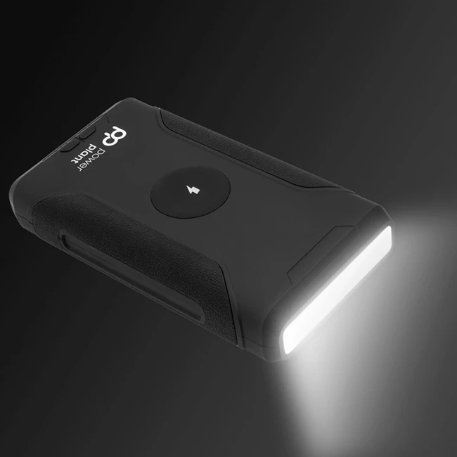 Внешний аккумулятор PowerPlant 68400mAh PD60W DC 12-24V 2xUSB-C USB-A QC3.0 Wireless Black (PB930456)