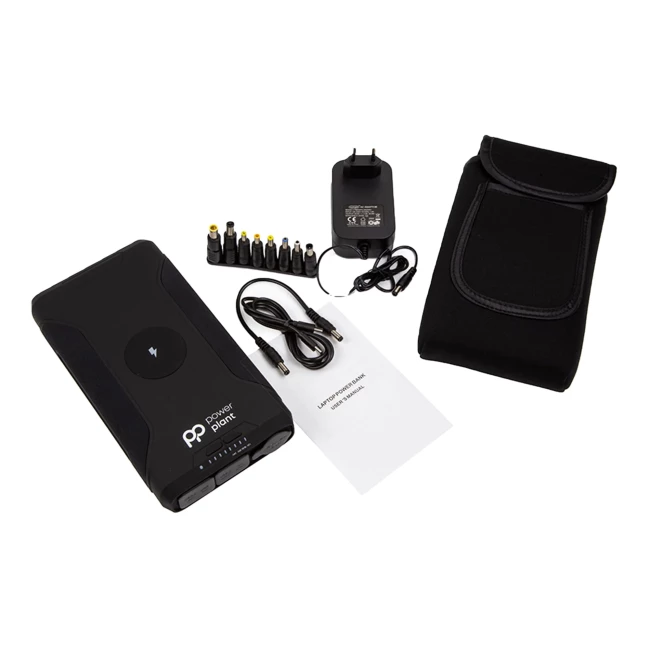 Внешний аккумулятор PowerPlant 68400mAh PD60W DC 12-24V 2xUSB-C USB-A QC3.0 Wireless Black (PB930456)