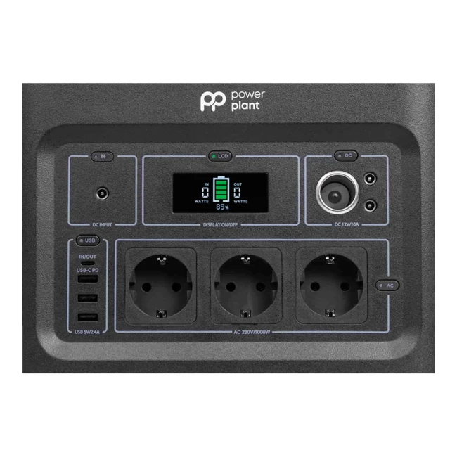 Зарядная станция PowerPlant 288000mAh 1036.8Wh 1000W (PB930524)