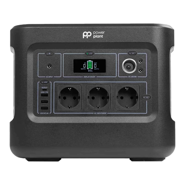 Зарядная станция PowerPlant 288000mAh 1036.8Wh 1000W (PB930524)
