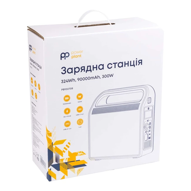 Зарядная станция PowerPlant P300W 90000mAh 324Wh 300W (PB930708)