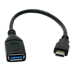 Кабель PowerPlant USB 3.0 Type-C – USB 0.15м (KD00AS1257)