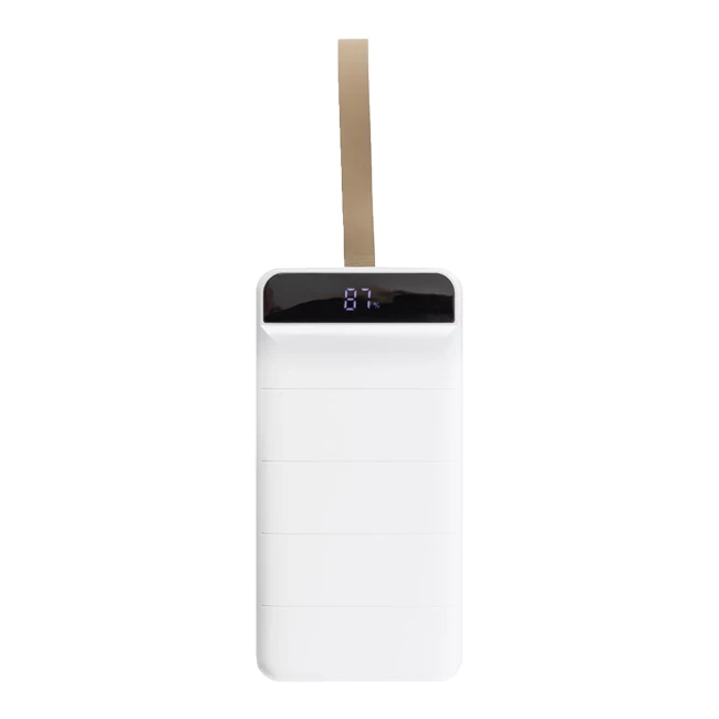Зовнішній акумулятор PowerPlant 36000mAh PD20W USB-C 3xUSB Lightning White (PB930166) Зовнішній акумулятор PowerPlant 36000mAh PD20W USB-C 3xUSB Lightning White (PB930166)