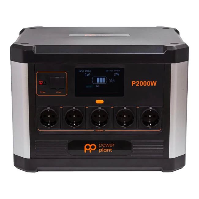 Зарядна станція PowerPlant P2000W 512000mAh 1843.2Wh 2000W (PB930746) Зарядна станція PowerPlant P2000W 512000mAh 1843.2Wh 2000W (PB930746)