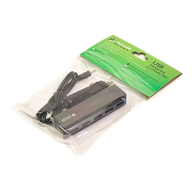 Автомобильное зарядное устройство PowerPlant UB-860 5xUSB:12-24V 7.2A (SC230044)