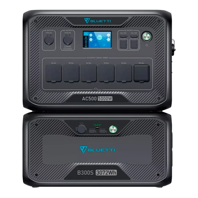 Зарядная станция Bluetti AC500 5000W + B300S 3072Wh 853333mAh (PB931026)