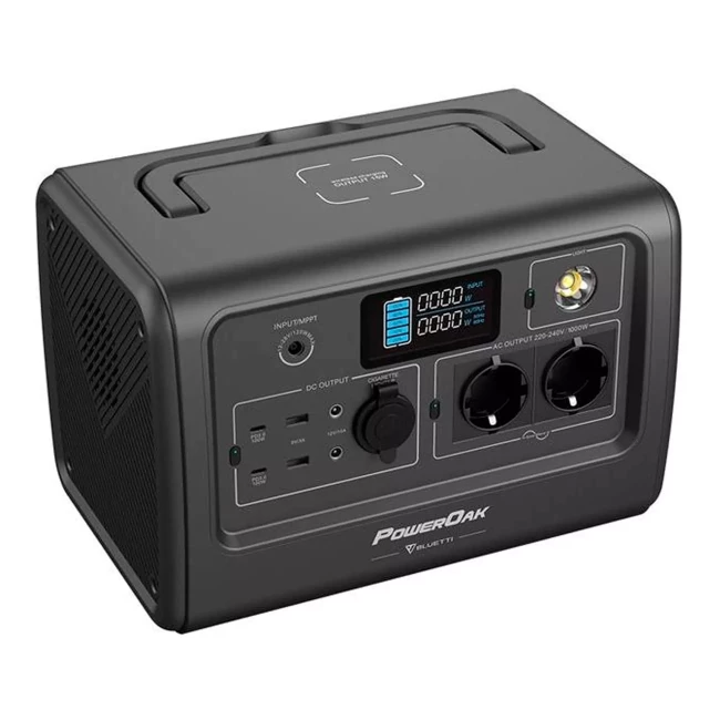 Зарядная станция Bluetti PowerOak EB70 716Wh  1000W Grey (PB930692)