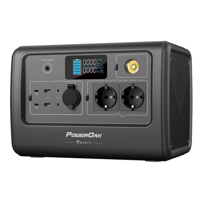 Зарядная станция Bluetti PowerOak EB70 716Wh  1000W Grey (PB930692)