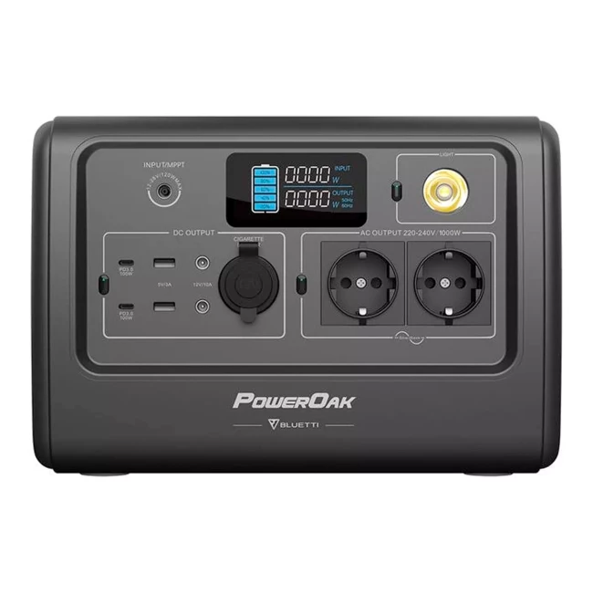 Зарядная станция Bluetti PowerOak EB70 716Wh  1000W Grey (PB930692)