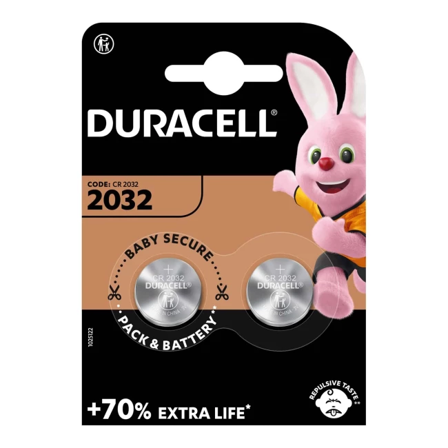 Батарейки DURACELL DL2032 DSN 2шт (023369) Батарейки DURACELL DL2032 DSN 2шт (023369)