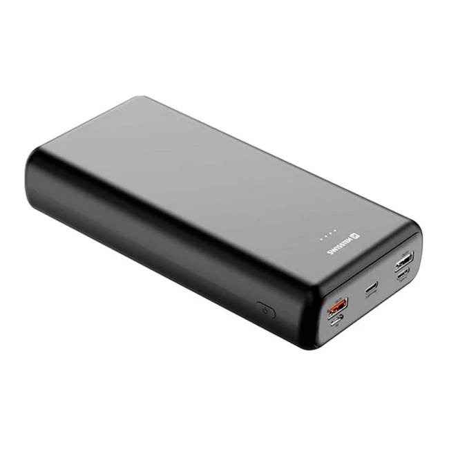 Внешний аккумулятор Swissten Power Line Bank 30000mAh Black (479838) Внешний аккумулятор Swissten Power Line Bank 30000mAh Black (479838)